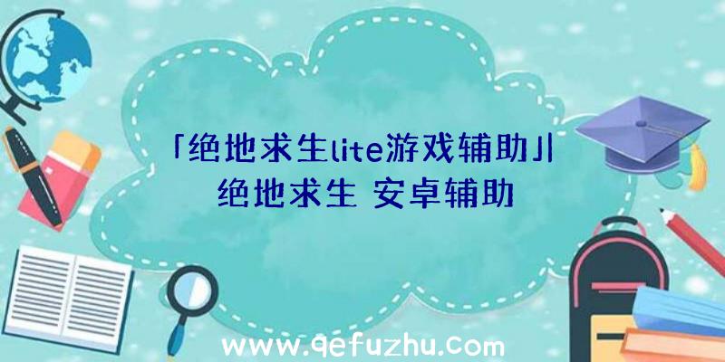 「绝地求生lite游戏辅助」|绝地求生